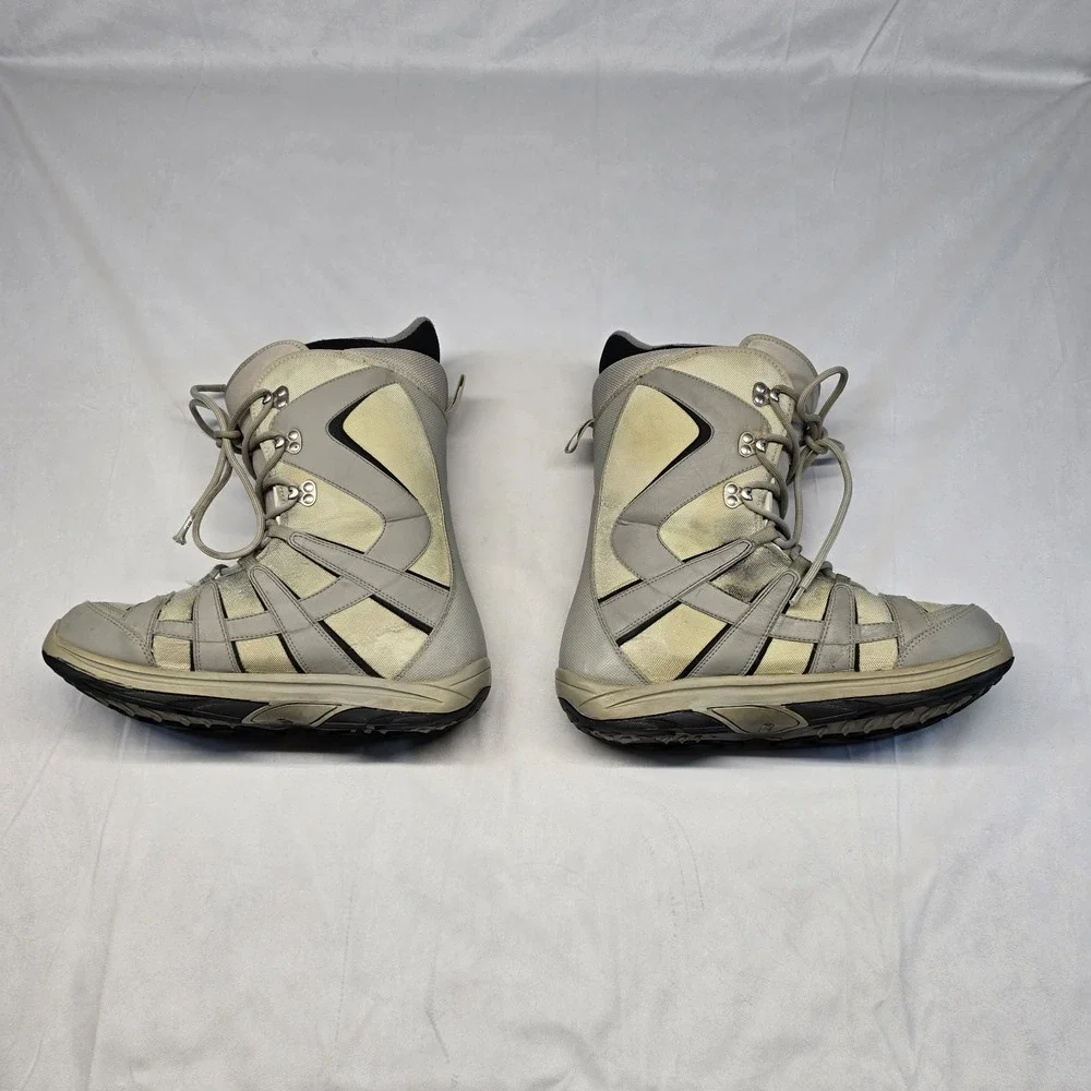 burton moto snowboard‎ boots Mens Size 13 Tan